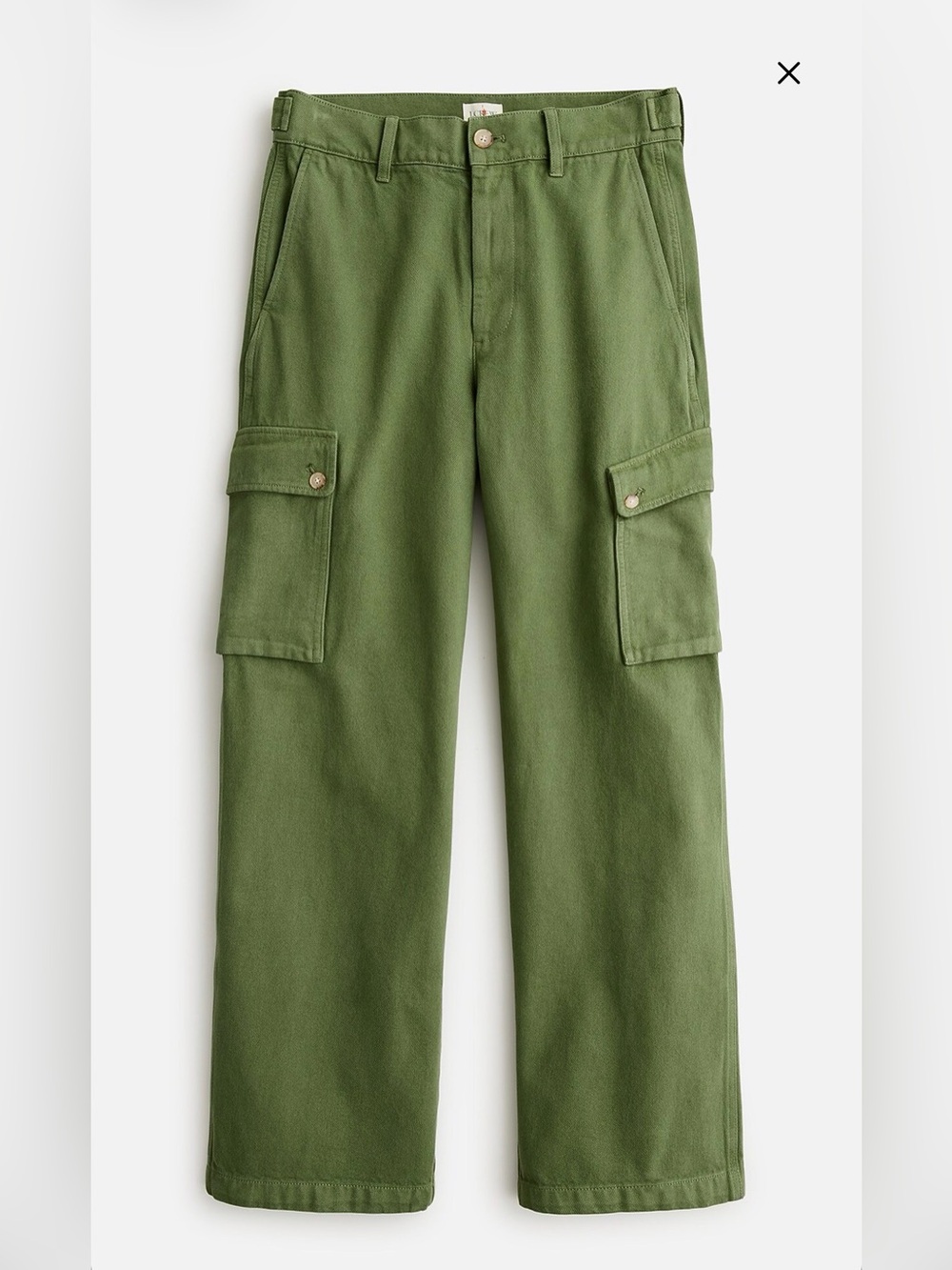 J. Crew Relaxed cargo pant in heavyweight twill